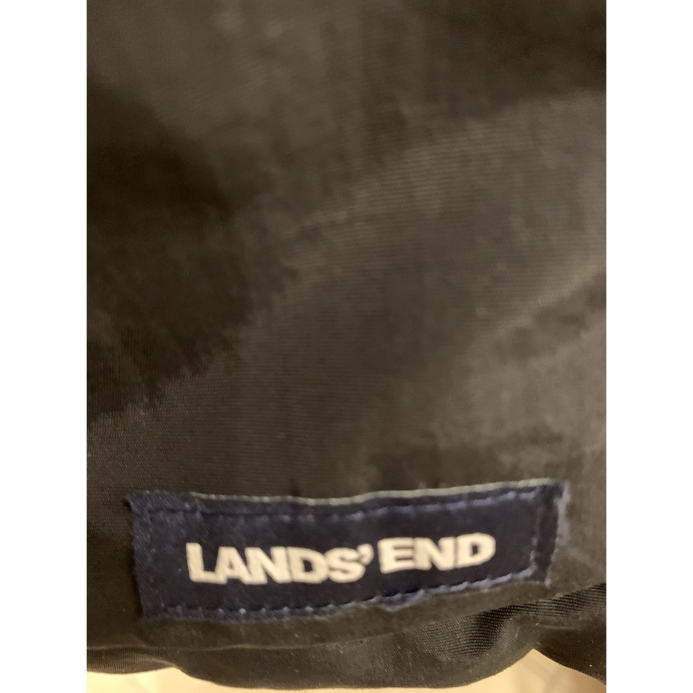 Lands End Kids Black GROW-A-LONGS Snow Pants Sz 12 Waterproof Snowboard Ski - Picture 2 of 7